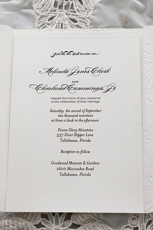 the CUMMINGS | Wedding | Tallahassee | September 2017
