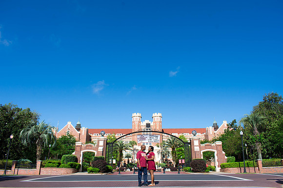 Kentrice & Kevin | Engagement | FSU Tallahassee | April 2018