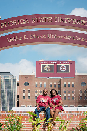 Kentrice & Kevin | Engagement | FSU Tallahassee | April 2018