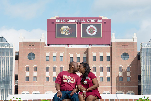 Kentrice & Kevin | Engagement | FSU Tallahassee | April 2018