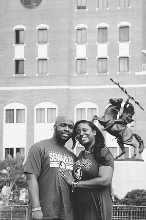 Kentrice & Kevin | Engagement | FSU Tallahassee | April 2018