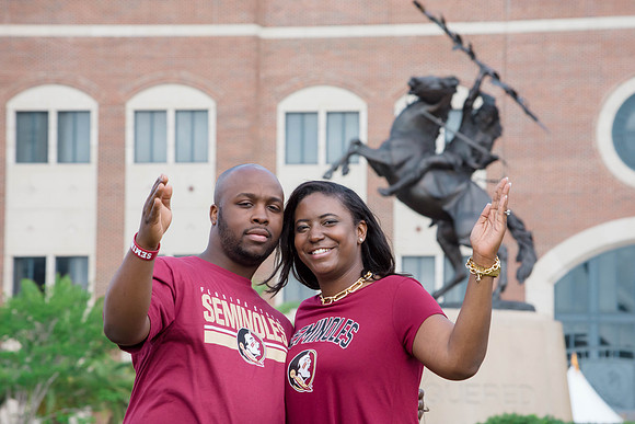 Kentrice & Kevin | Engagement | FSU Tallahassee | April 2018