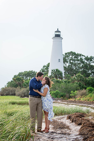 Chelsee & Ryan | Engagement | St. Mark's Lighthouse | June 2018